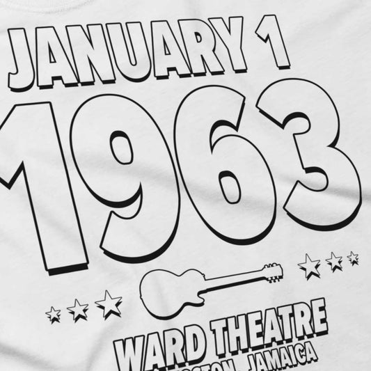 Kingston Vibe – 1963 – Origin Tee (Black & White)