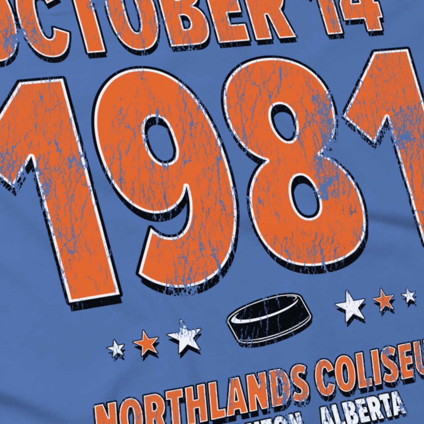 Edmonton Hockey – October 14, 1981 – Comfort Colors