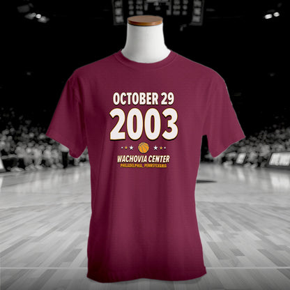 Miami Basketball – October 29, 2003 – Origin Tee