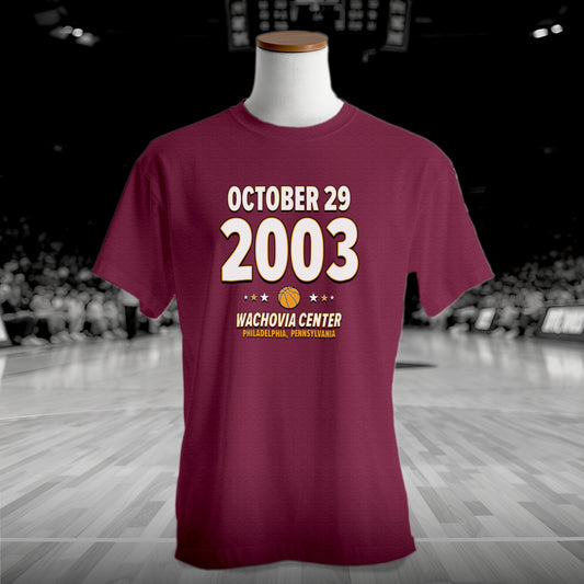Miami Basketball – October 29, 2003 – Origin Tee