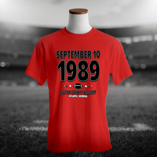 Atlanta Football – September 10, 1989 – Origin Tee