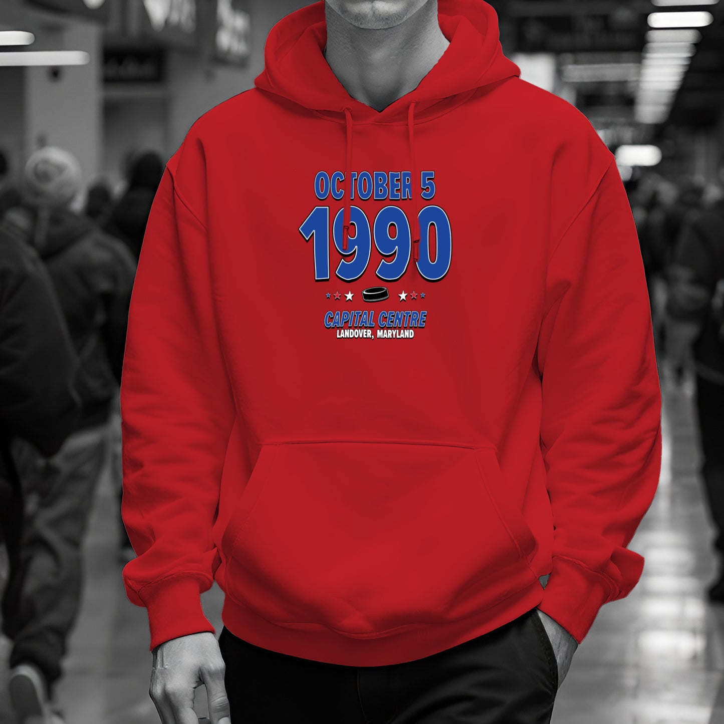 Washington Hockey – October 5, 1990 – Hoodie
