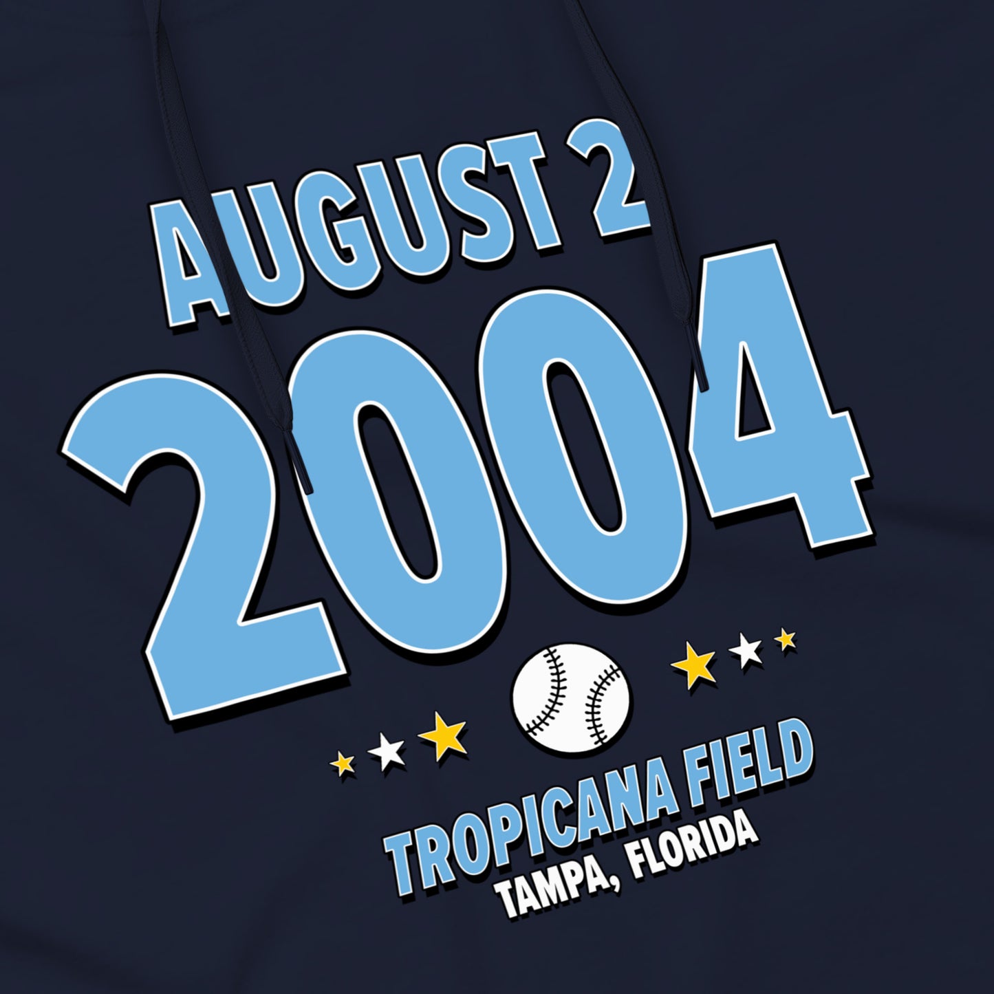 Tampa Bay Baseball – August 2, 2004 – Hoodie