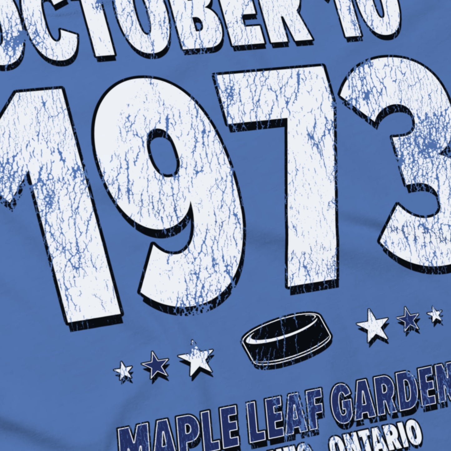 Toronto Hockey – October 10, 1973 – Comfort Colors