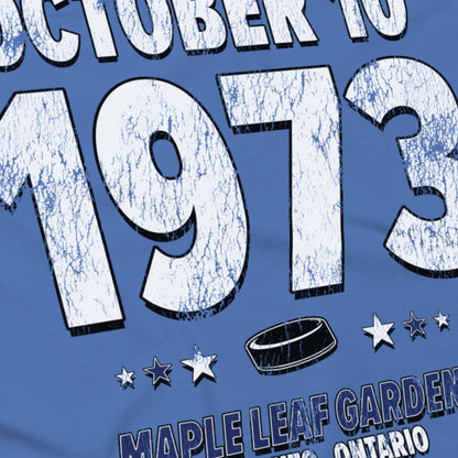 Toronto Hockey – October 10, 1973 – Comfort Colors