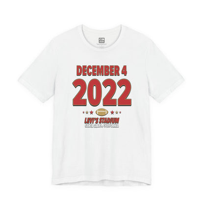 San Francisco Football – December 4, 2022 – Origin Tee (Black & White)