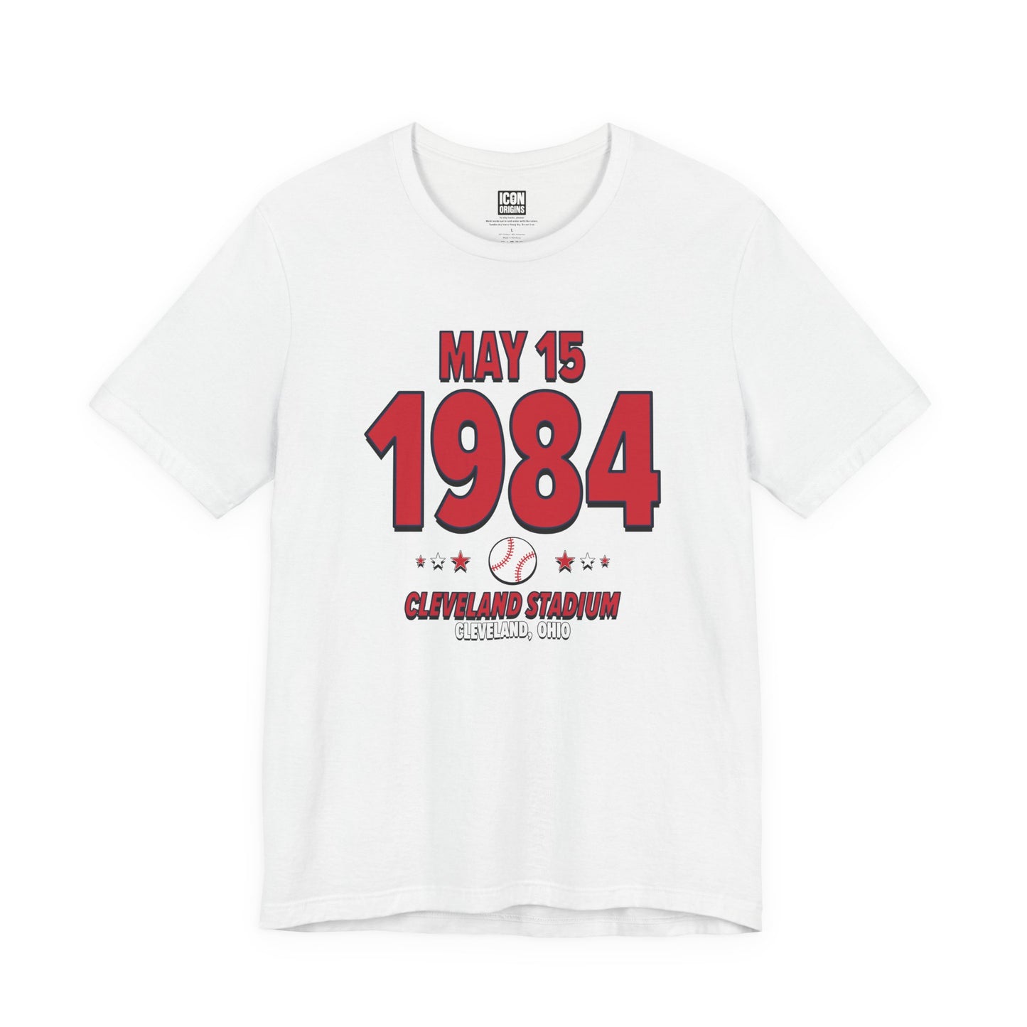 Boston Baseball – May 15, 1984 – Origin Tee (Black & White)