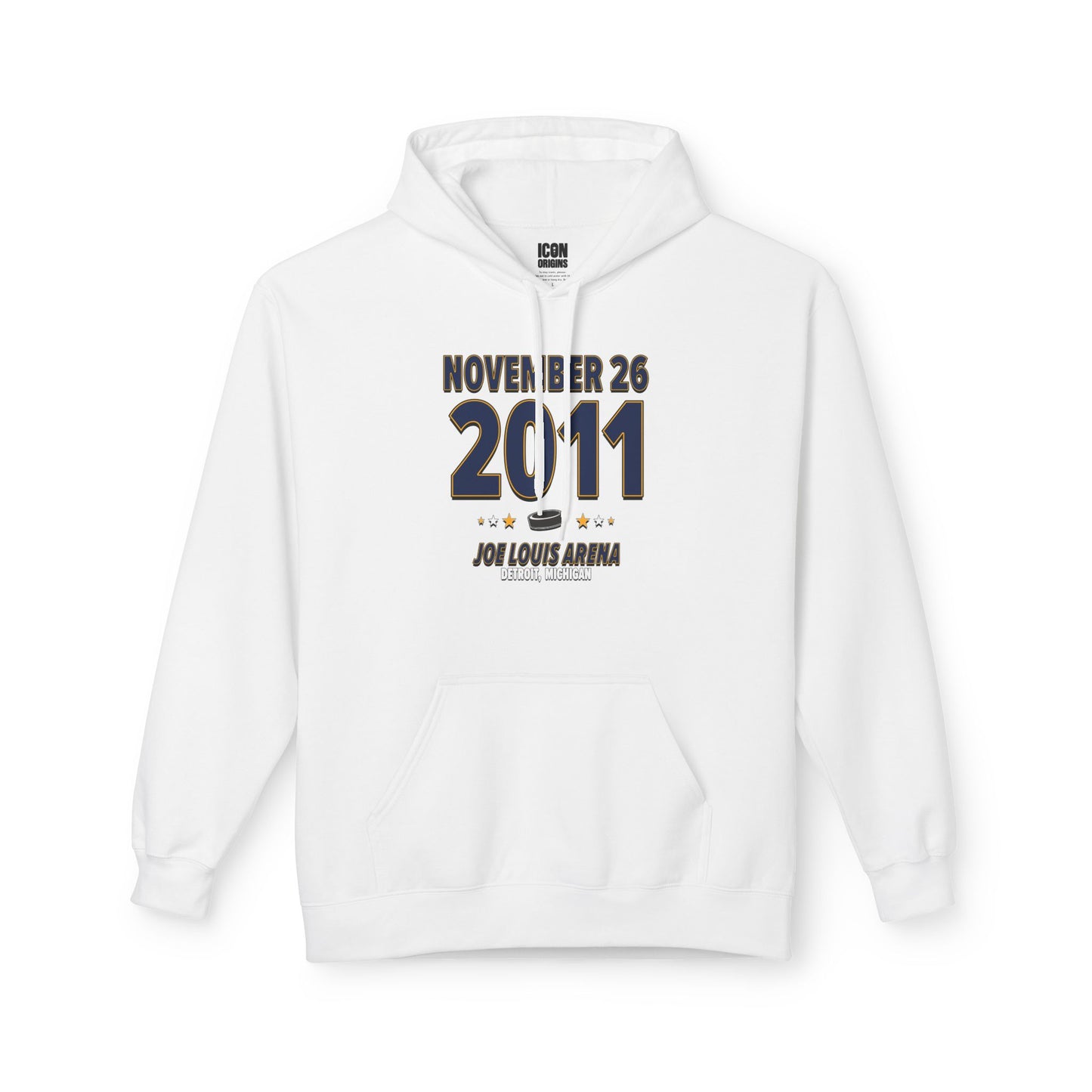 Nashville Hockey – November 26, 2011 – Hoodie (Black & White)