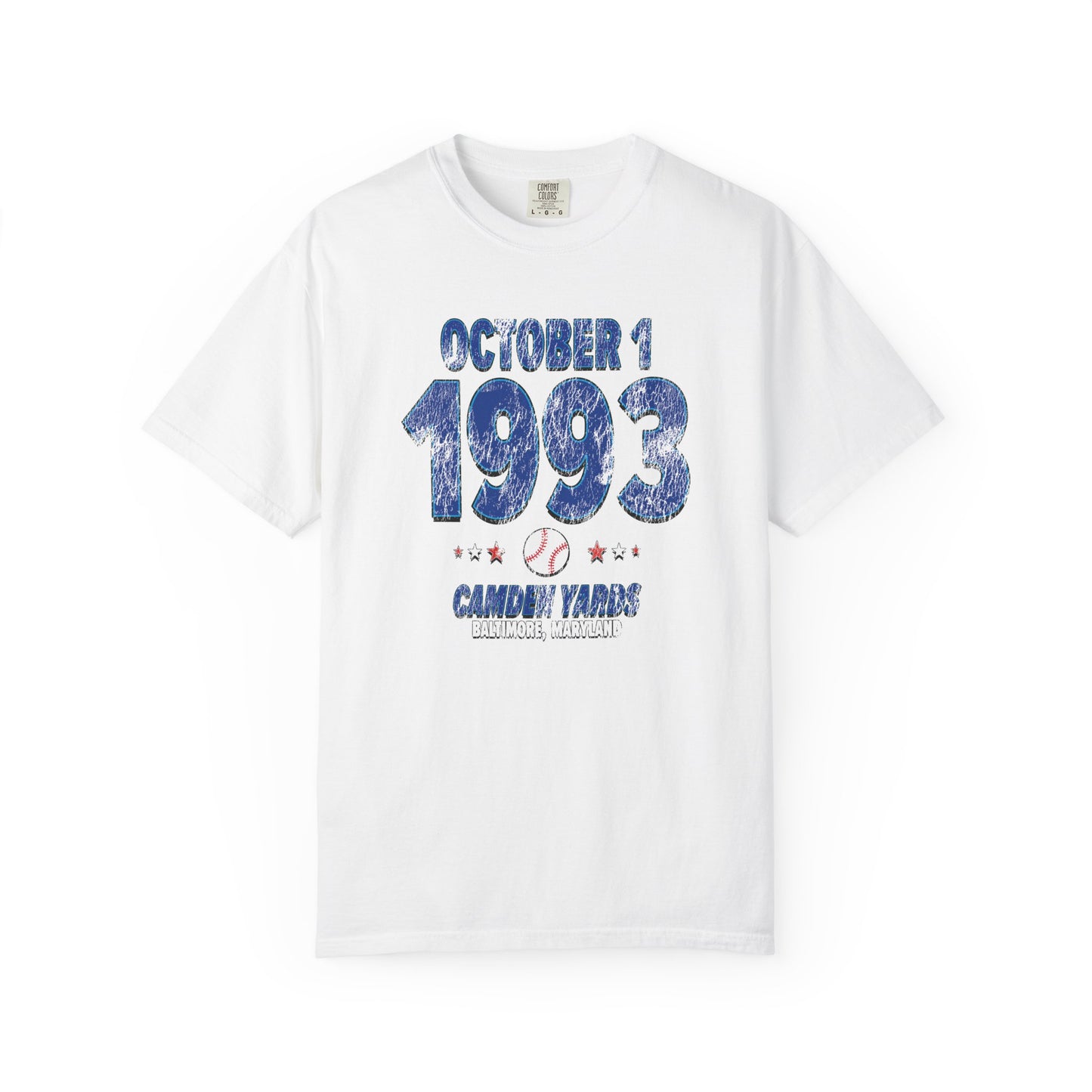 Toronto Baseball – October 1, 1993 – Comfort Colors (Black & White)