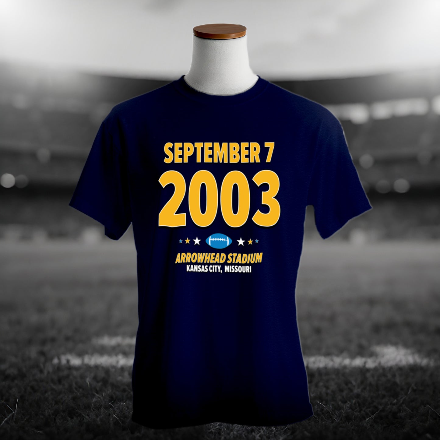 San Diego Football – September 7, 2003 – Origin Tee
