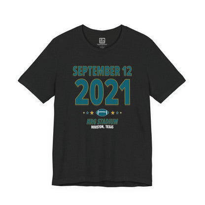 Jacksonville Football – September 12, 2021 – Origin Tee (Black & White)