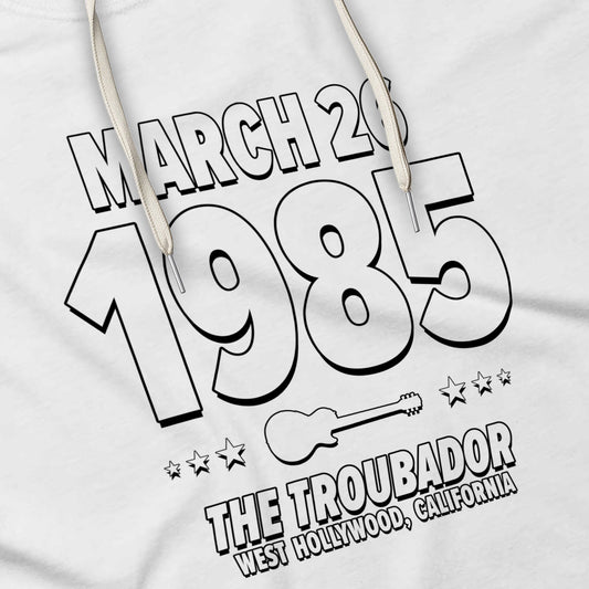 Hollywood Destruction – 1985 – Hoodie (Black & White)