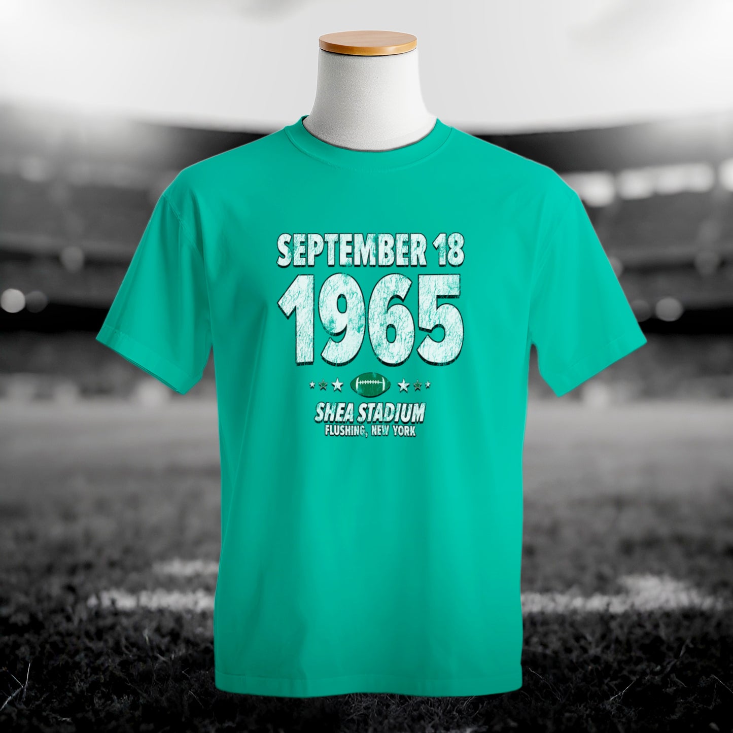 New York Football – September 18, 1965 – Comfort Colors