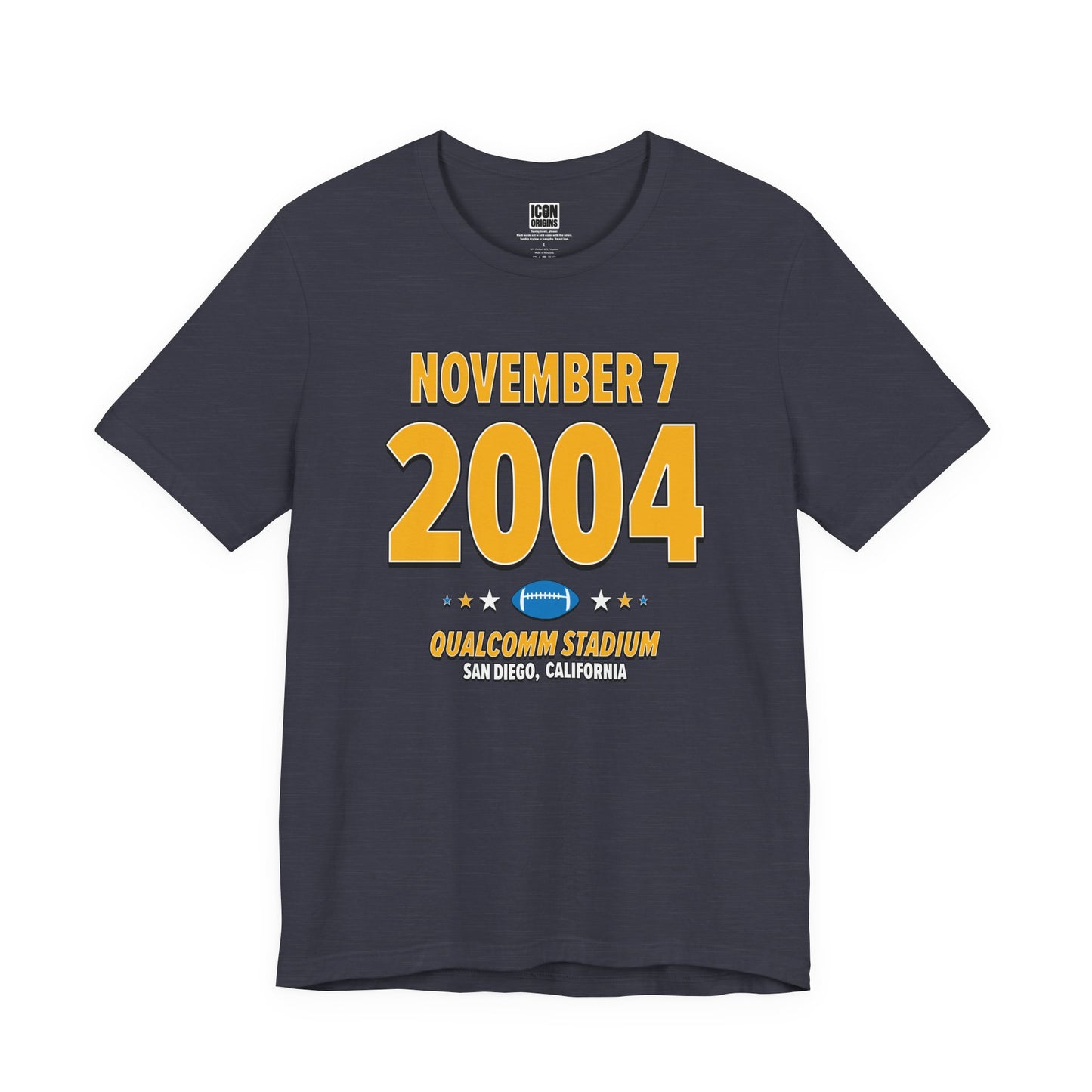 San Diego Football – November 7, 2004 – Origin Tee
