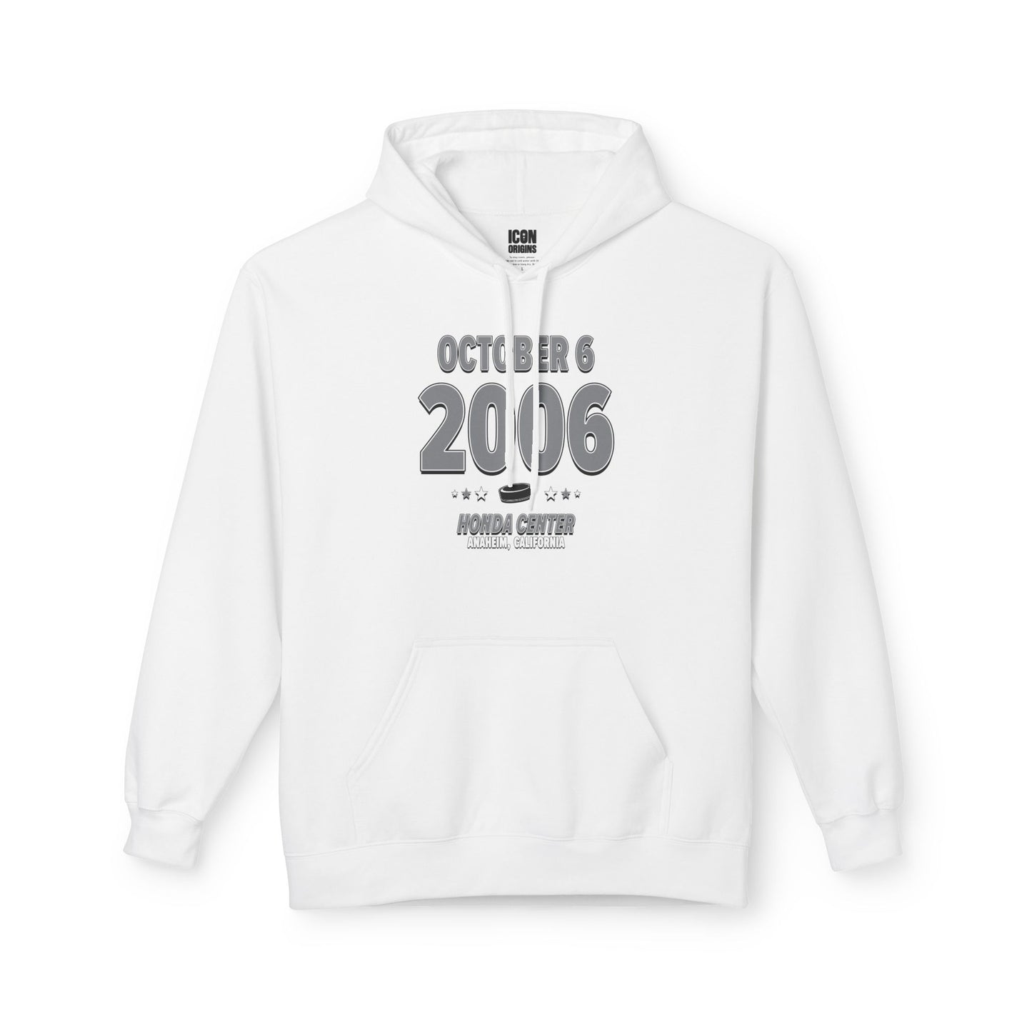 Los Angeles Hockey – October 6, 2006 – Hoodie (Black & White)
