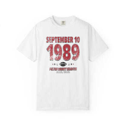 Atlanta Football – September 10, 1989 – Comfort Colors (Black & White)