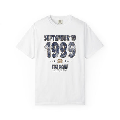St. Louis Football – September 19, 1999 – Comfort Colors (Black & White)