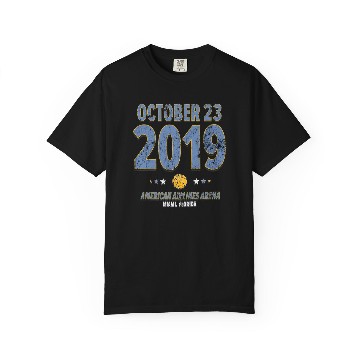 Memphis Basketball – October 23, 2019 – Comfort Colors (Black & White)