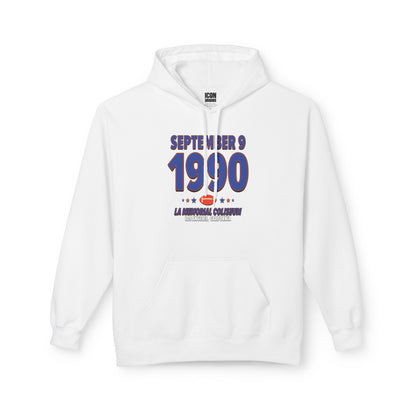 Denver Football – September 9, 1990 – Hoodie (Black & White)