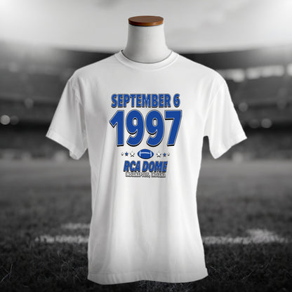 Indianapolis Football – September 6, 1997 – Origin Tee (Black & White)