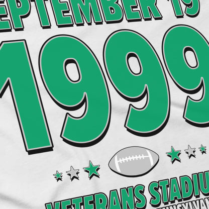 Philadelphia Football – September 19, 1999 – Origin Tee (Black & White)