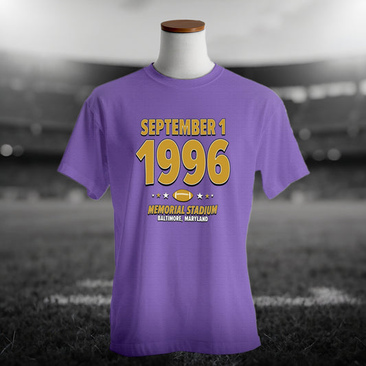Baltimore Football – September 1, 1996 – Origin Tee