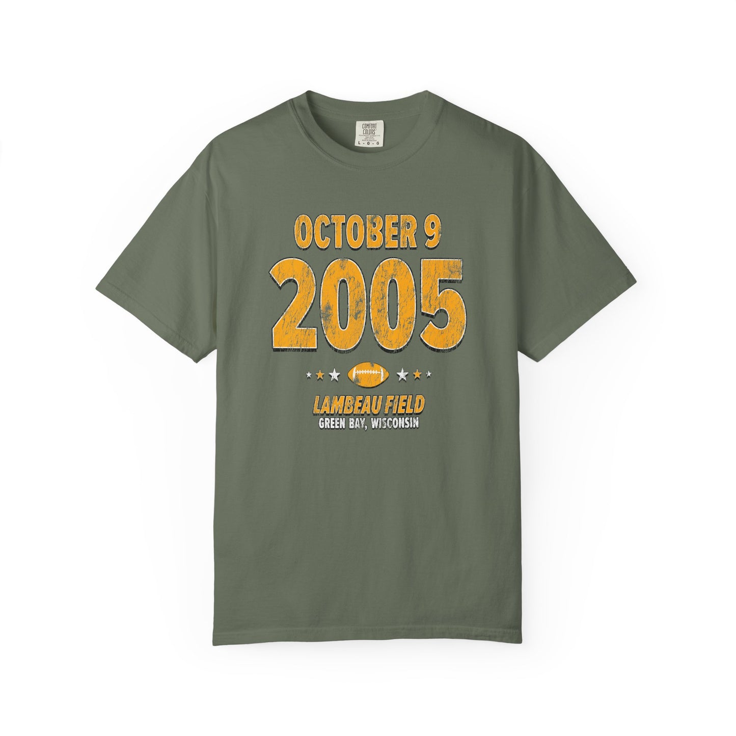 Green Bay Football – October 9, 2005 – Comfort Colors