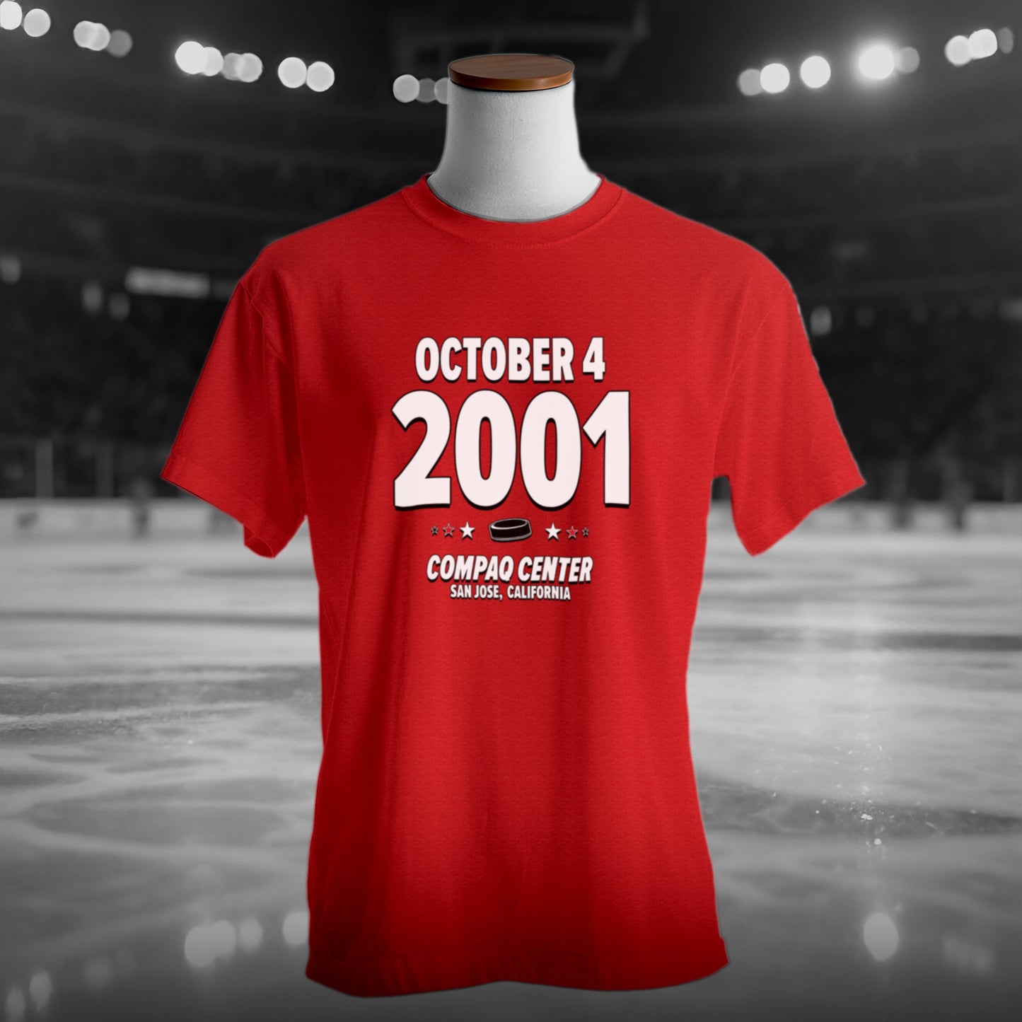 Detroit Hockey – October 4, 2001 – Origin Tee
