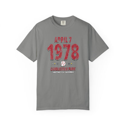 St. Louis Baseball – April 7, 1978 – Comfort Colors