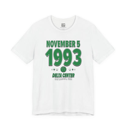 Dallas Basketball – November 5, 1993 – Origin Tee (Black & White)