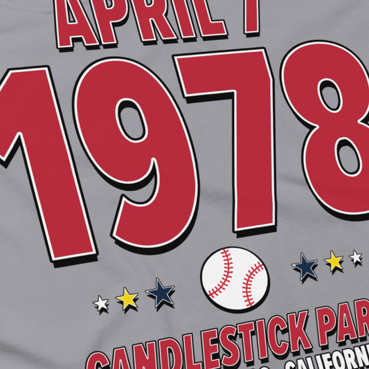 St. Louis Baseball – April 7, 1978 – Origin Tee