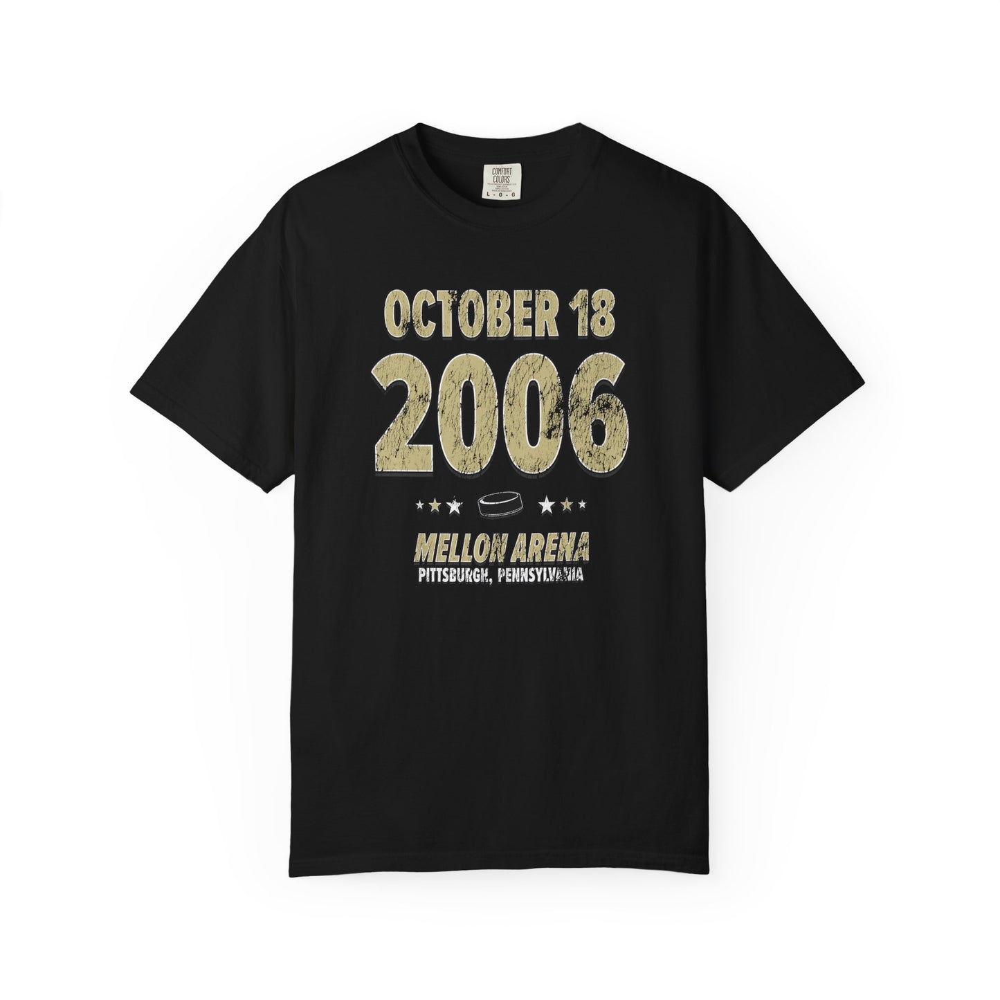 Pittsburgh Hockey – October 18, 2006 – Comfort Colors (Black & White)