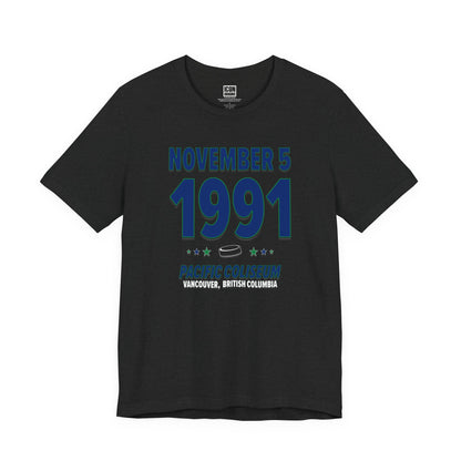 Vancouver Hockey – September 5, 1991 – Origin Tee (Black & White)