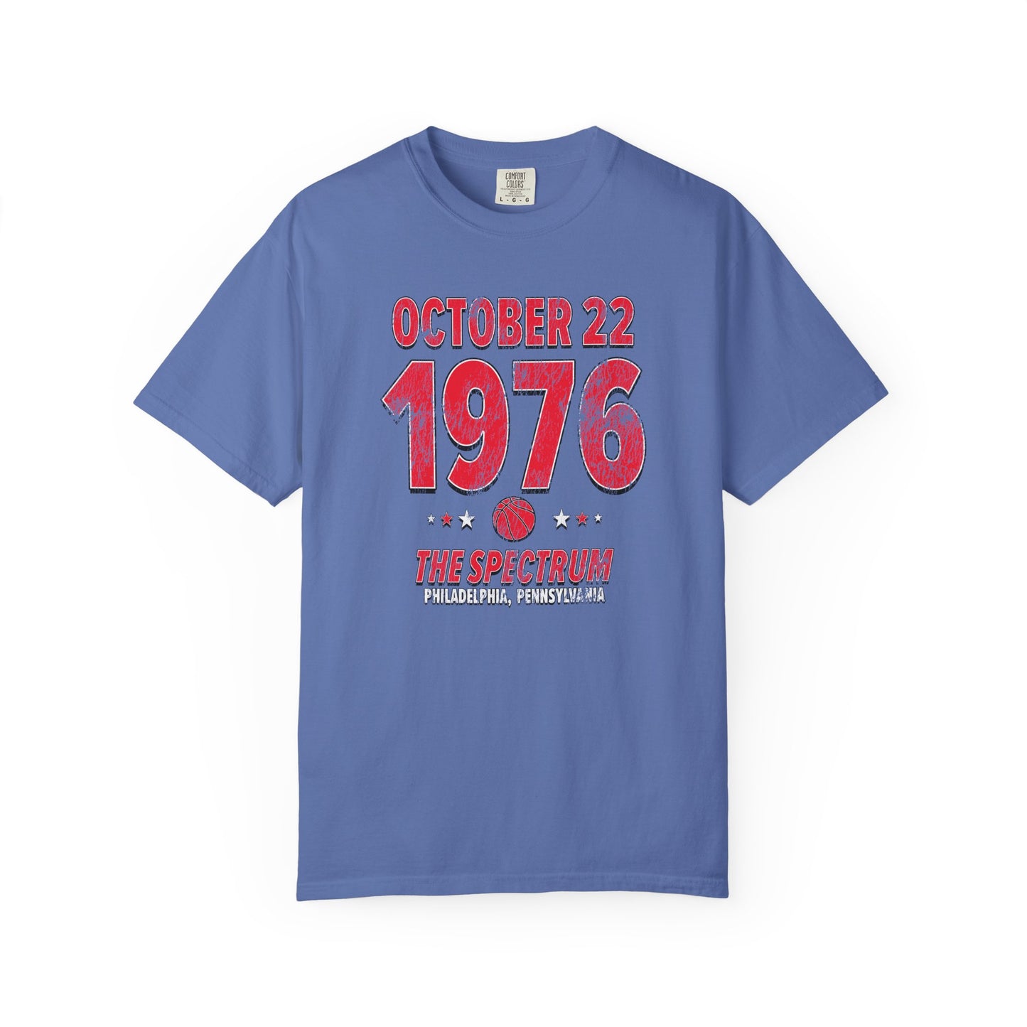 Philadelphia Basketball – October 22, 1976 – Comfort Colors
