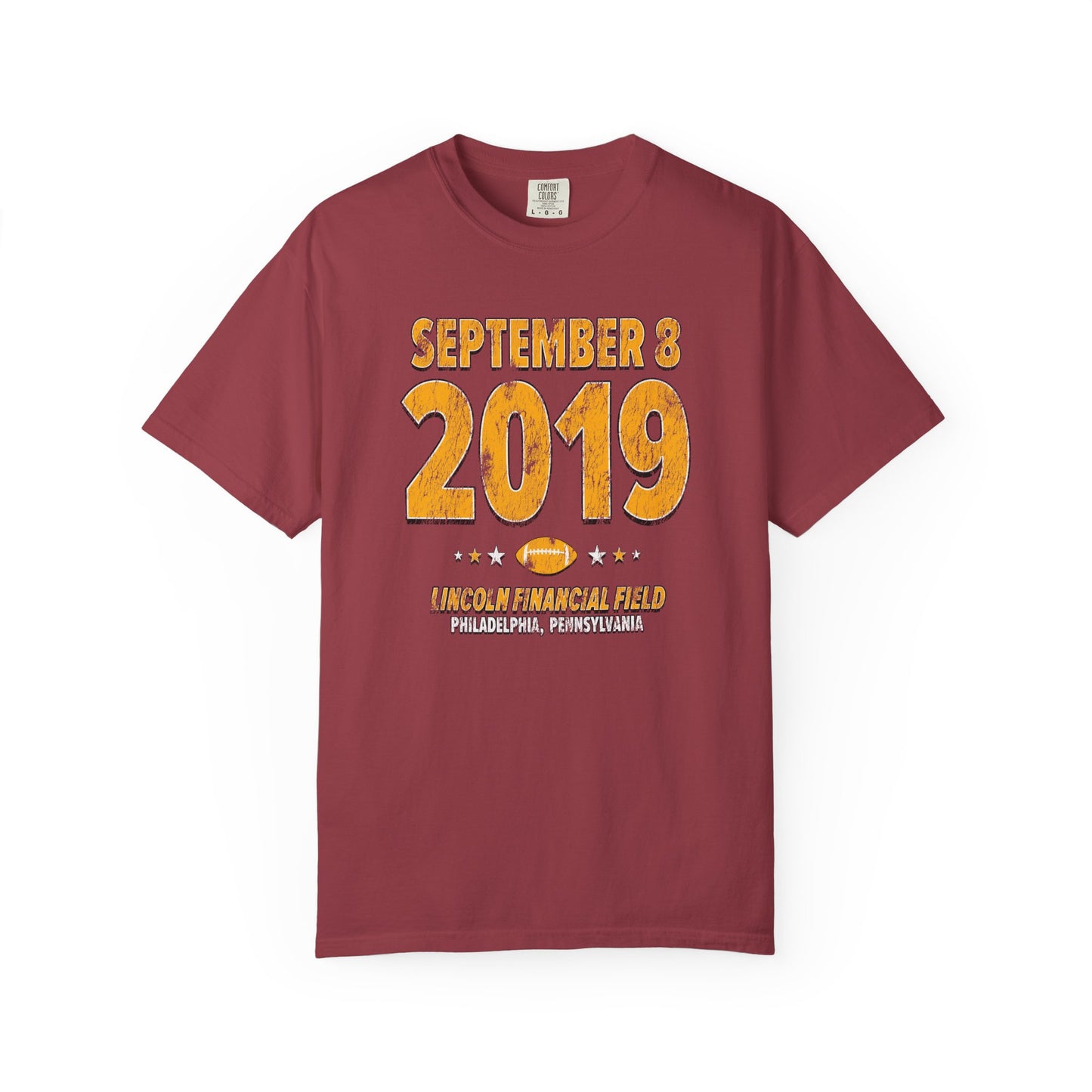 Washington Football – September 8, 2019 – Comfort Colors