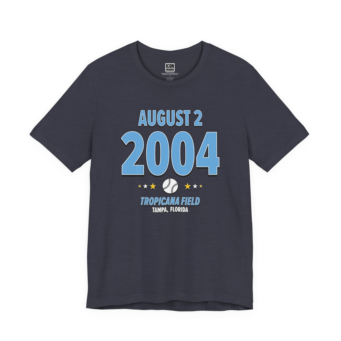 Tampa Bay Baseball – August 2, 2004 – Origin Tee