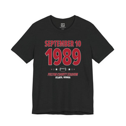 Atlanta Football – September 10, 1989 – Origin Tee (Black & White)