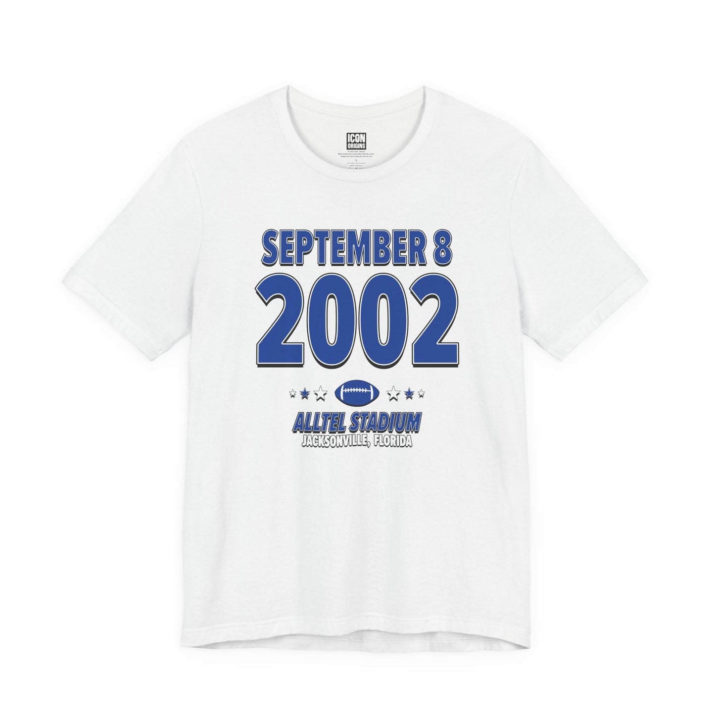 Indianapolis Football – September 8, 2002 – Origin Tee (Black & White)