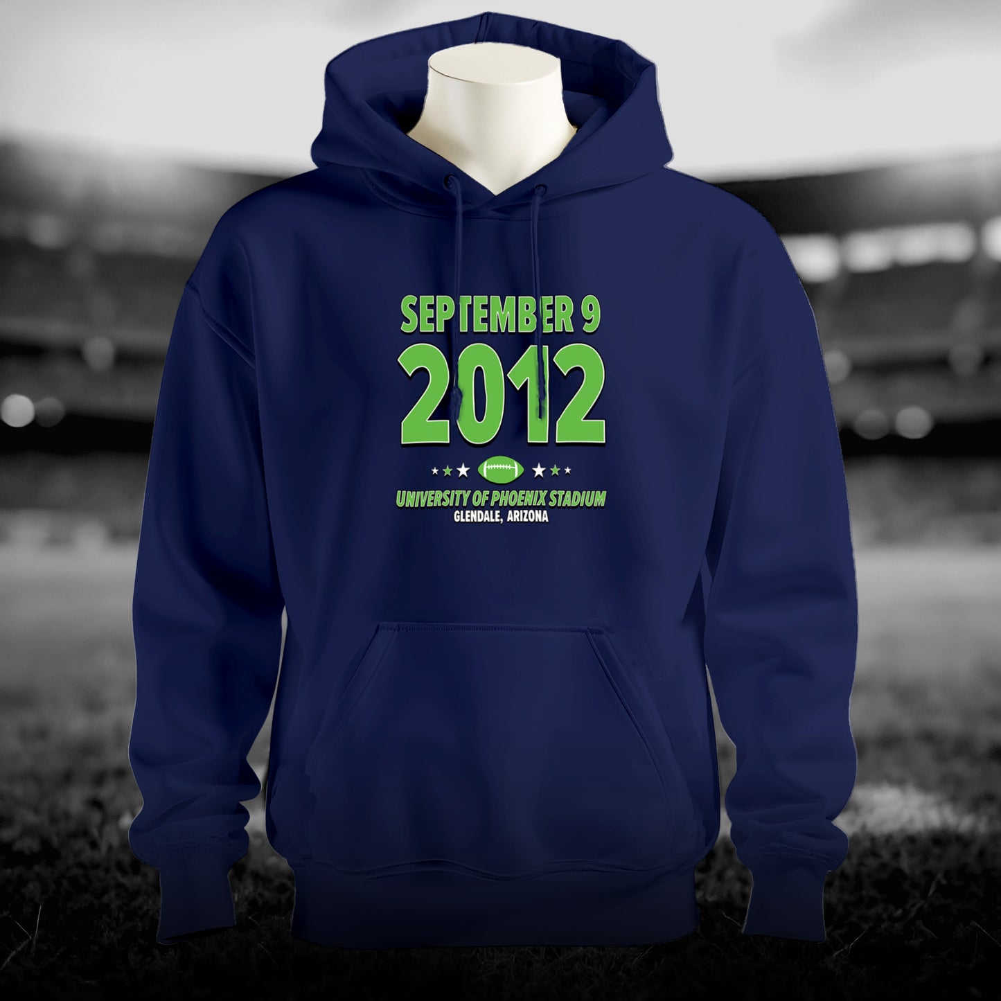 Seattle Football – September 9, 2012 – Hoodie