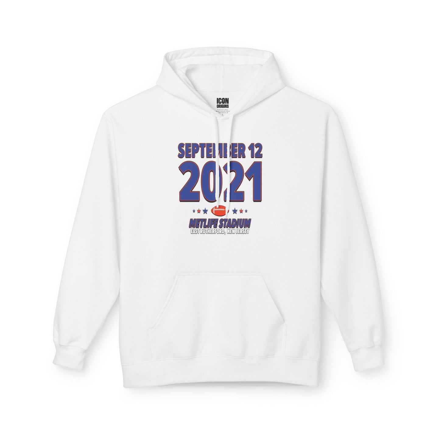 Denver Football – September 12, 2021 – Hoodie (Black & White)