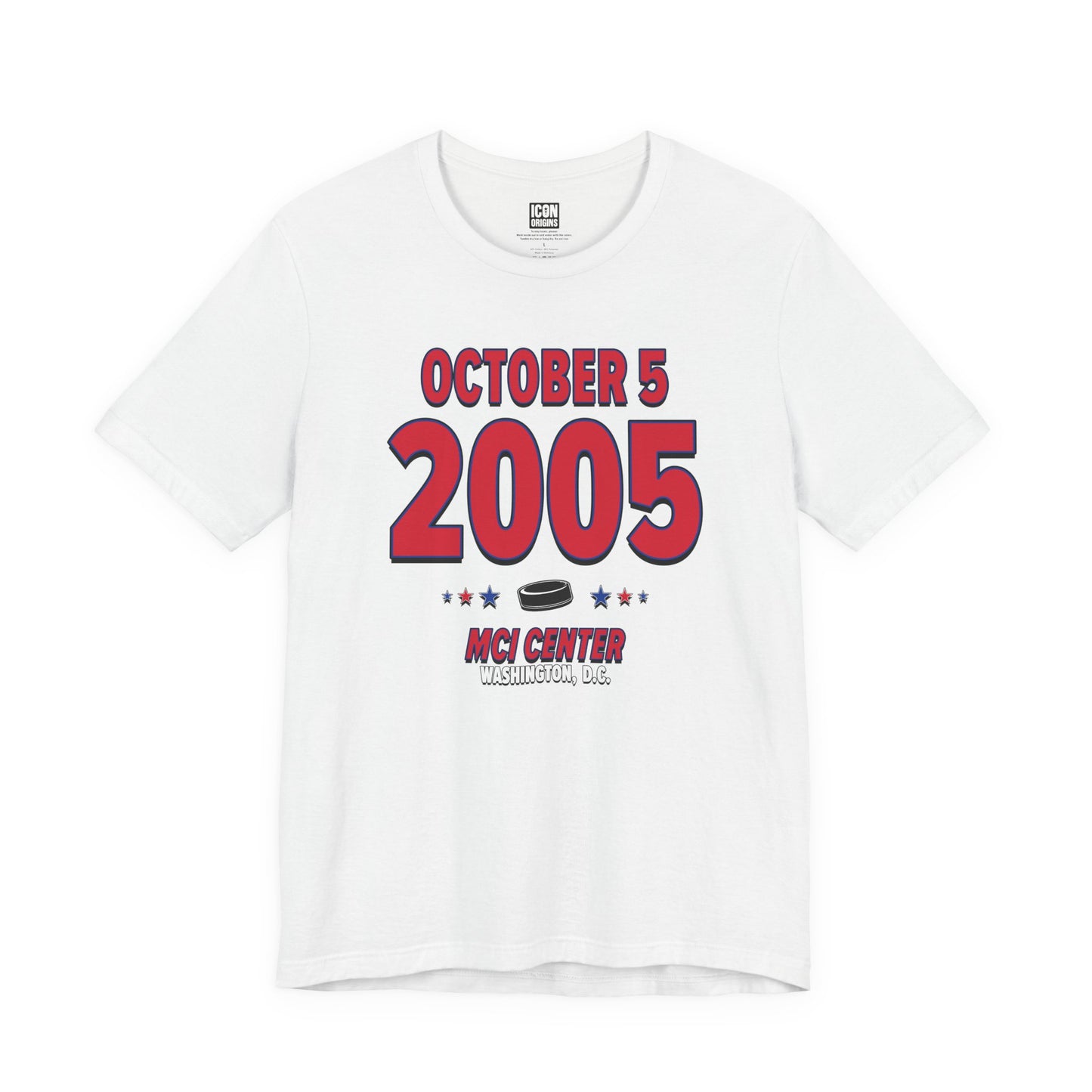 Washington Hockey – October 5, 2005 – Origin Tee (Black & White)