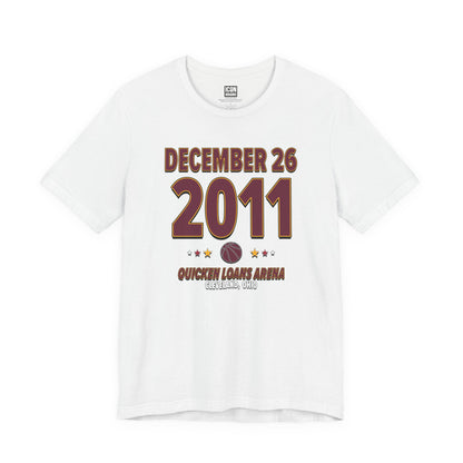 Cleveland Basketball – December 26, 2011 – Origin Tee (Black & White)