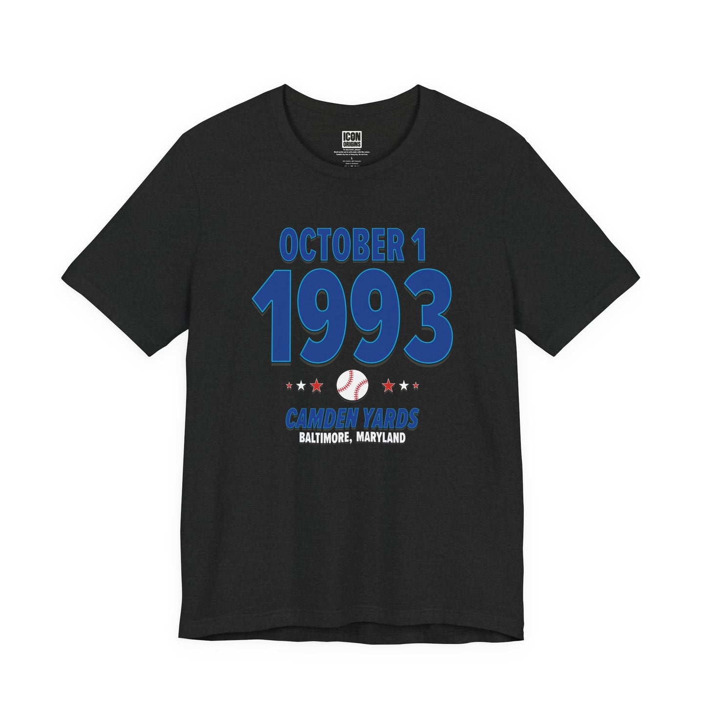 Toronto Baseball – October 1, 1993 – Origin Tee (Black & White)
