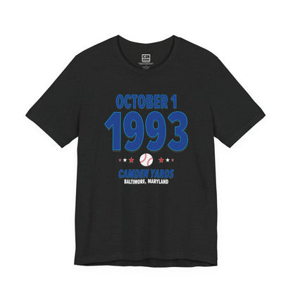 Toronto Baseball – October 1, 1993 – Origin Tee (Black & White)