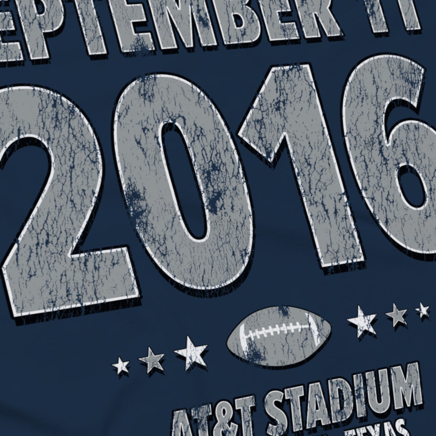Dallas Football – September 11, 2016 – Comfort Colors