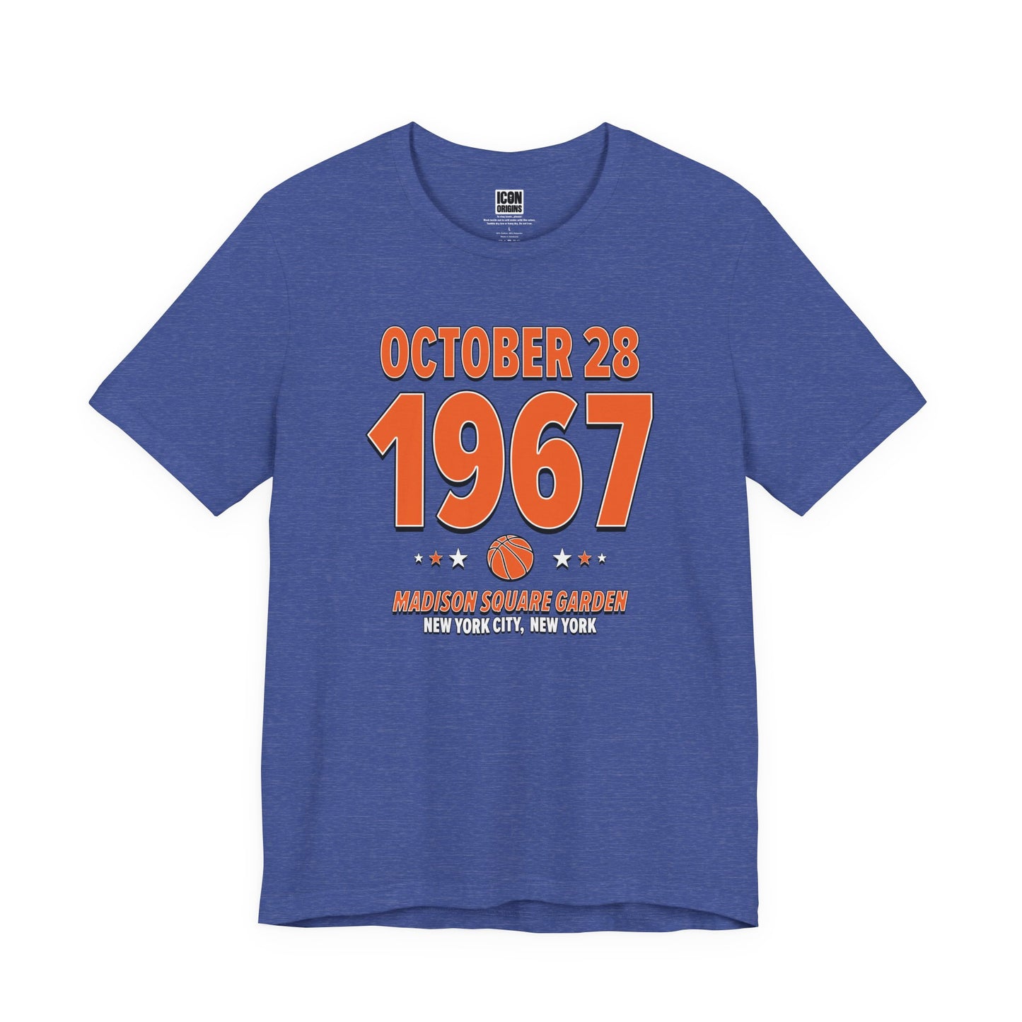 New York Basketball – October 28, 1967 – Origin Tee