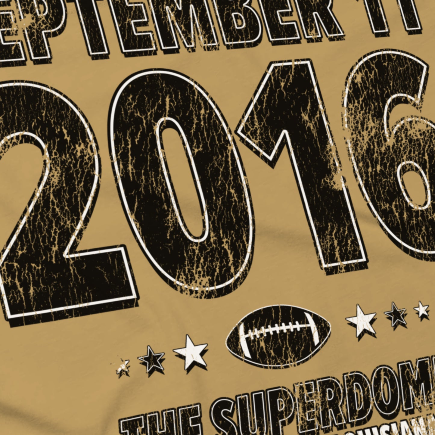 New Orleans Football – September 11, 2016 – Comfort Colors