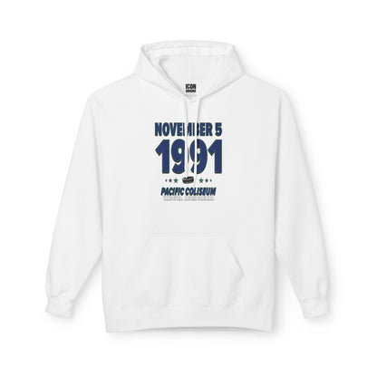Vancouver Hockey – September 5, 1991 – Hoodie (Black & White)