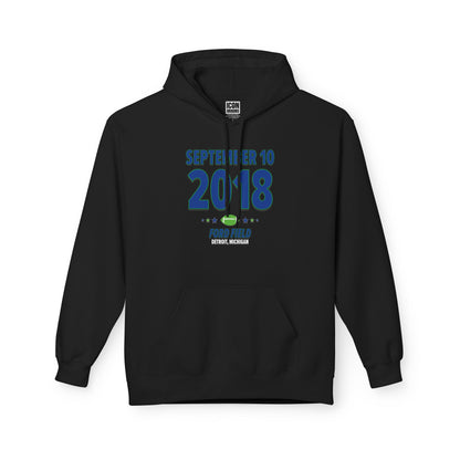 Seattle Football – September 10, 2018 – Hoodie (Black & White)
