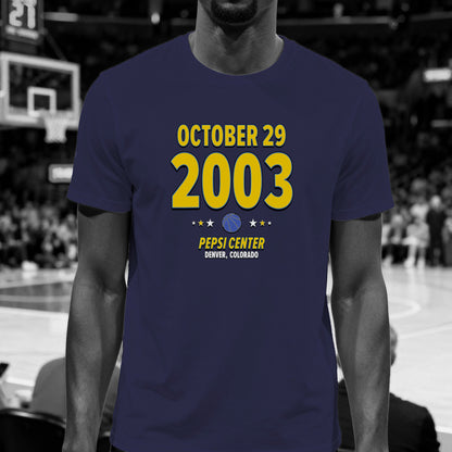 Denver Basketball – October 29, 2003 – Origin Tee